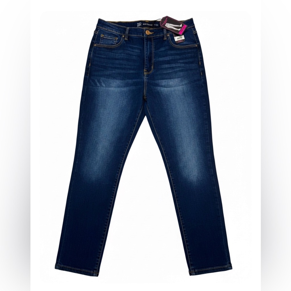 No Boundaries Super High Rise Curvy Dark Blue Stretch Skinny Jeans Size 15
